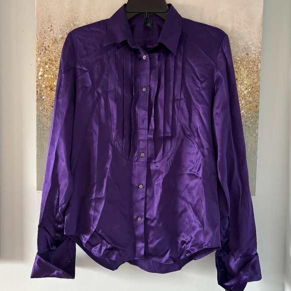 Ralph Lauren Silk Blouse (NWT) - Picture 2 of 13